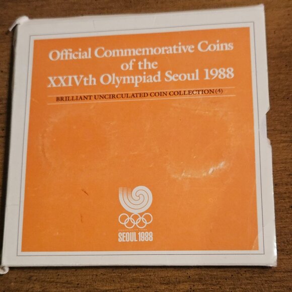 COMMEMORATIVE COINS XXIV OLYMPIAD SEOUL 1988 - Picture 2 of 10